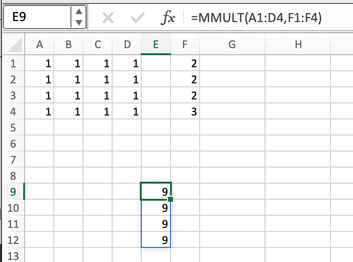 Ms Excel Matrix Formula Issue - Microsoft Community