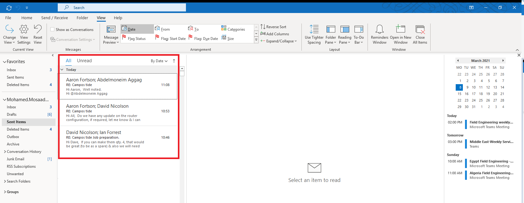 Outlook inbox вместо входящие