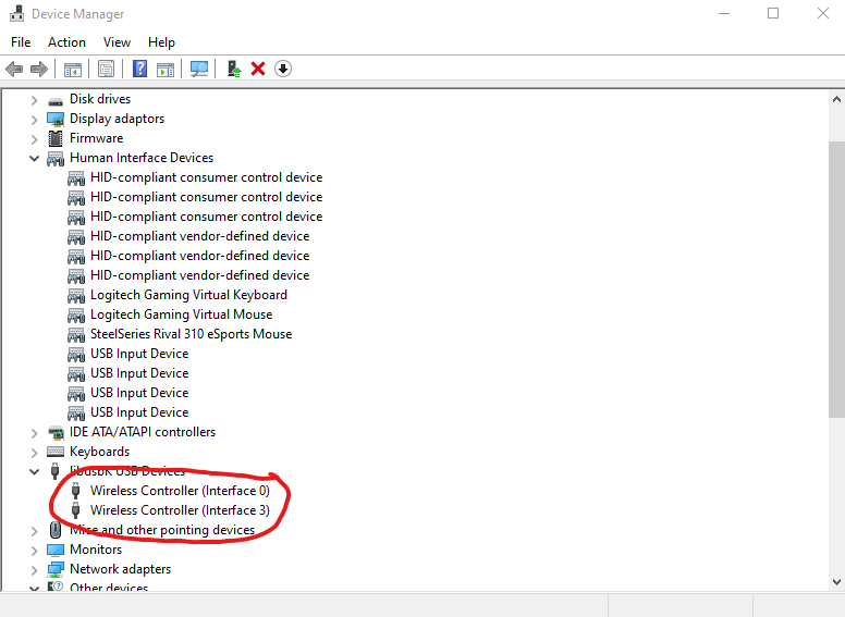 izquierda Álbum de graduación Asado PS4 Controller not appearing in device manager - Microsoft Community