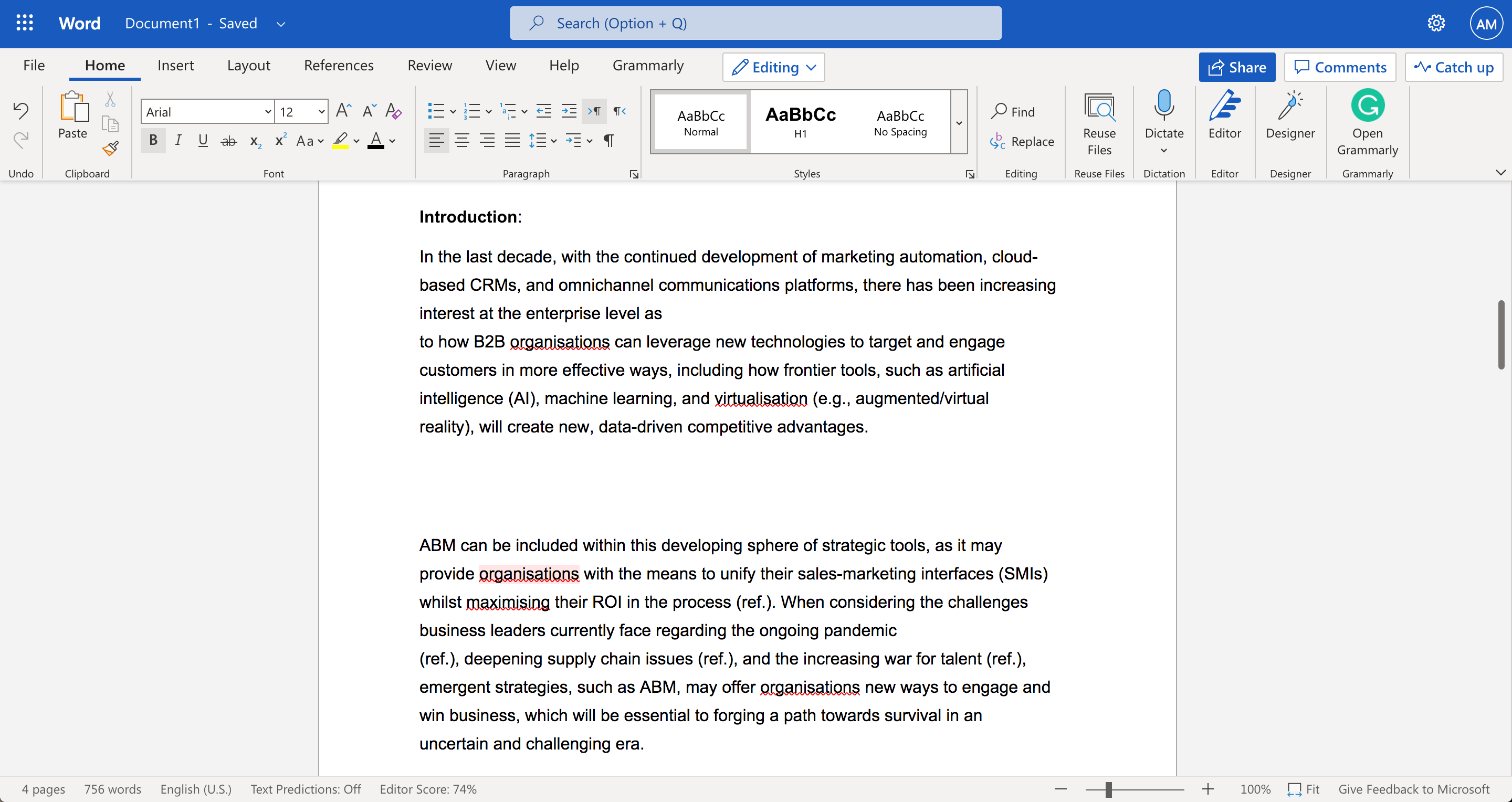 Forced Line Break Issue on Word Online (Mac OS) - Microsoft Community