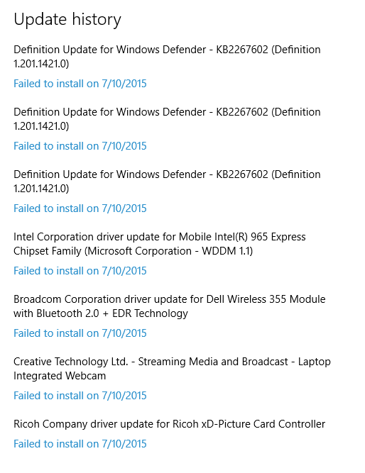 windows 10 update not downloading