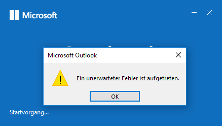 Outlook 365 Startet Weder Normal Noch Im Abgesicherten Modus Nach