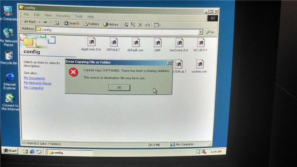 C0000218 windows xp как исправить