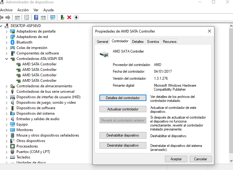 Amd sata discount driver windows 10