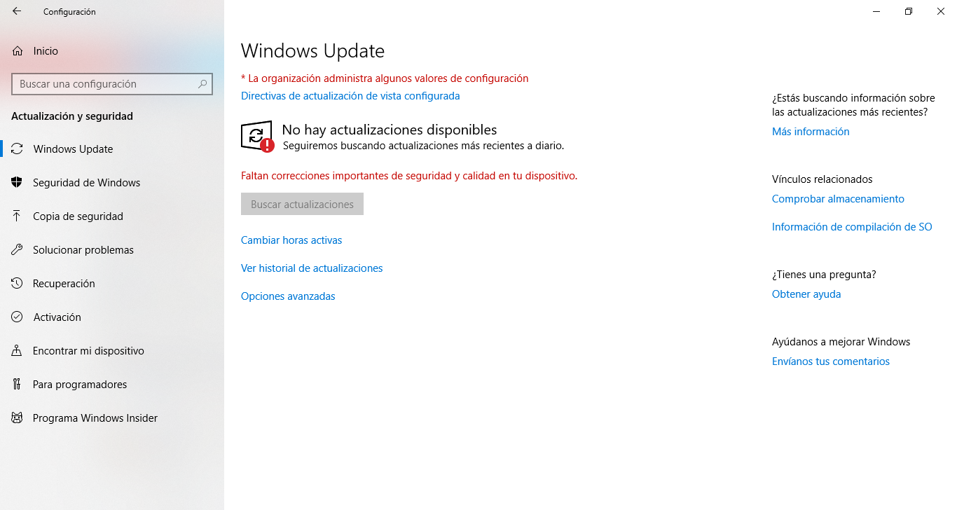 Error Al Actualizar ≈ Windows 10 Microsoft Community 8464