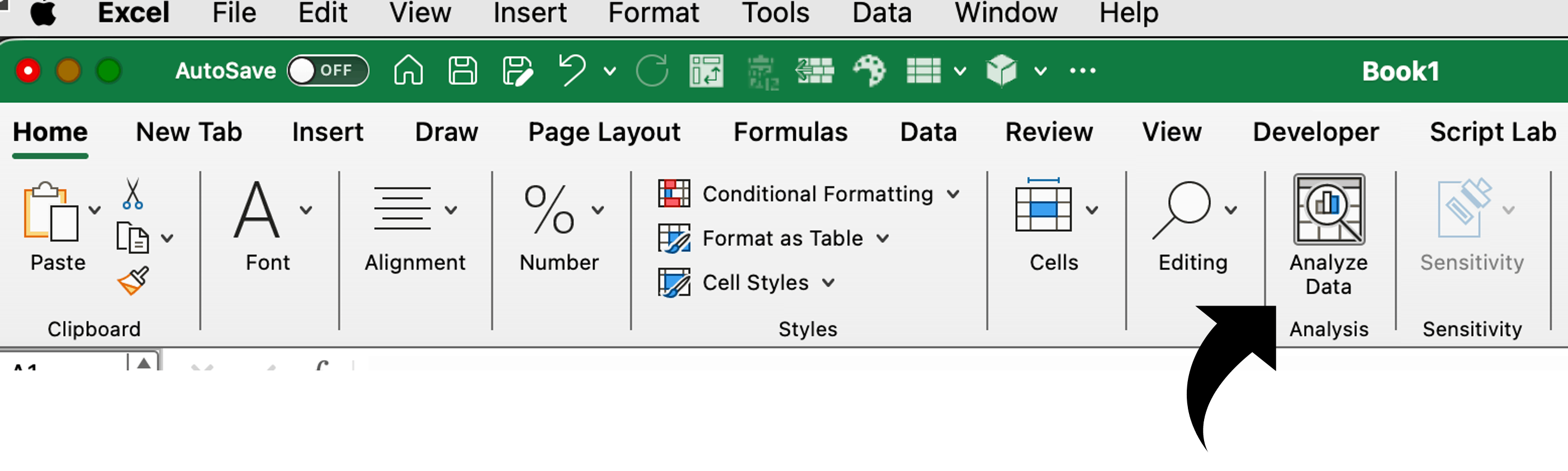 there-is-no-quick-analysis-tool-or-an-ideas-button-for-excel-on-mac