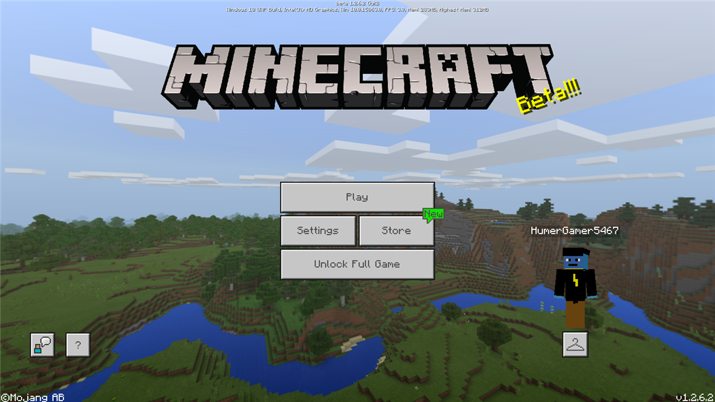 minecraft windows 10 version download