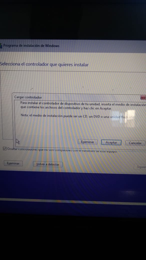 Al Instalar Windows Tengo Error 0xc00000001 Y No Lee Mi Disco Duro Microsoft Community 8028