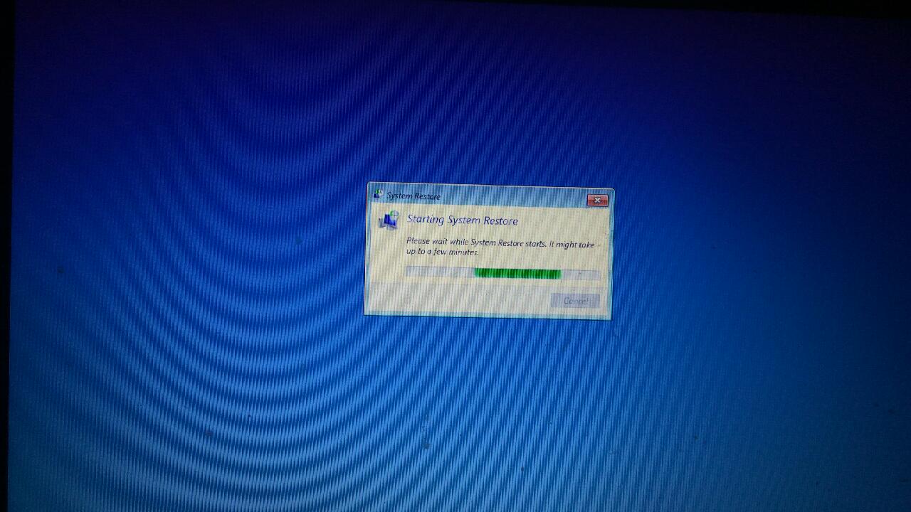 System Restore Blue Screen Of Death Error Code 0xcf Microsoft Community