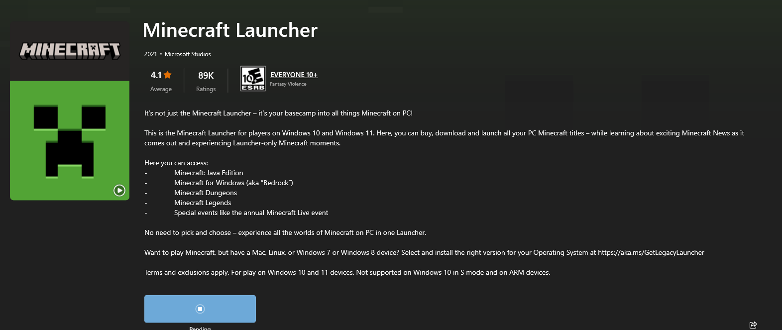 Minecraft new launcher account problem - Microsoft Community