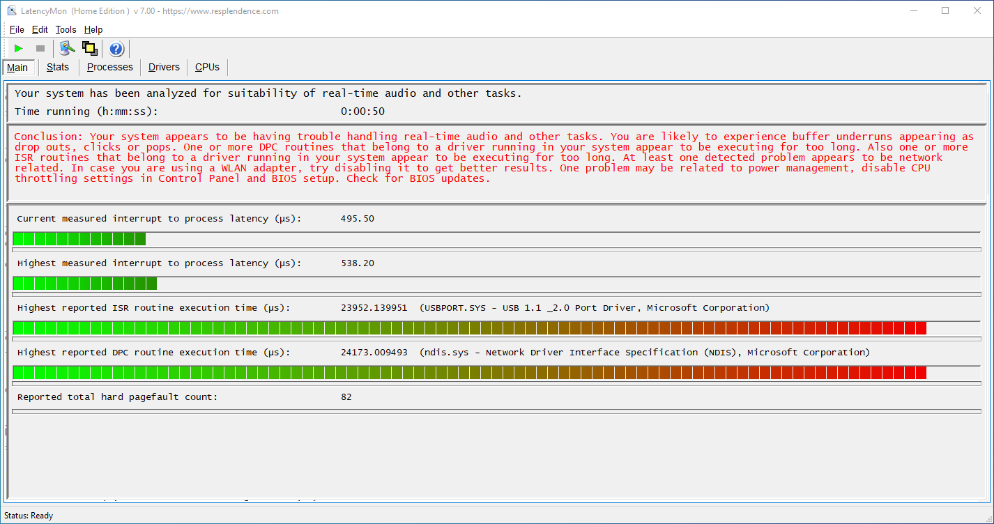 Dpc Latency Scratching Popping Audio Youtube Playback Microsoft Community