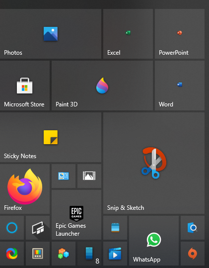 Tile - Microsoft Apps