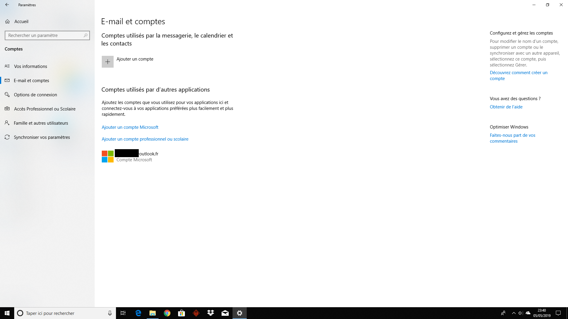Supprimer compte microsoft de windows 10 Microsoft Community Supprimer compte microsoft de windows 10 Microsoft Community