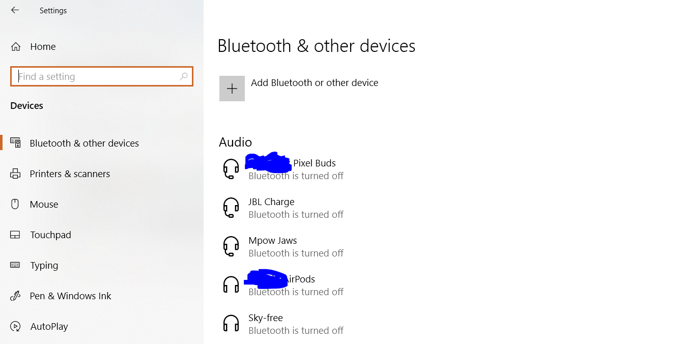 Cant find the setting to turn on Bluetooth - Microsoft Community