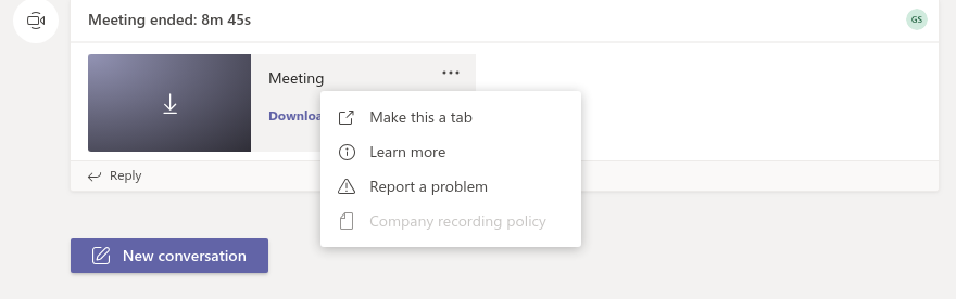 Teams - can&rsquo;t delete recording - Microsoft Community