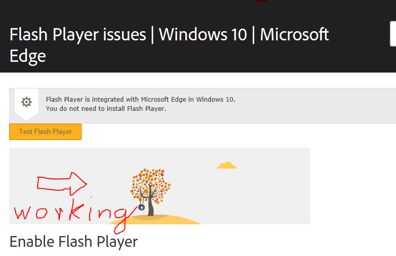 Как включить flash player в microsoft edge