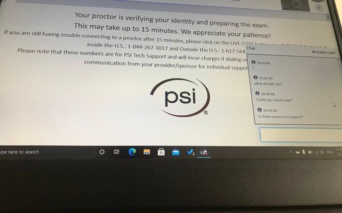 Bad Experience With PSI Exam For Accepting Proctor Is There Anyone 