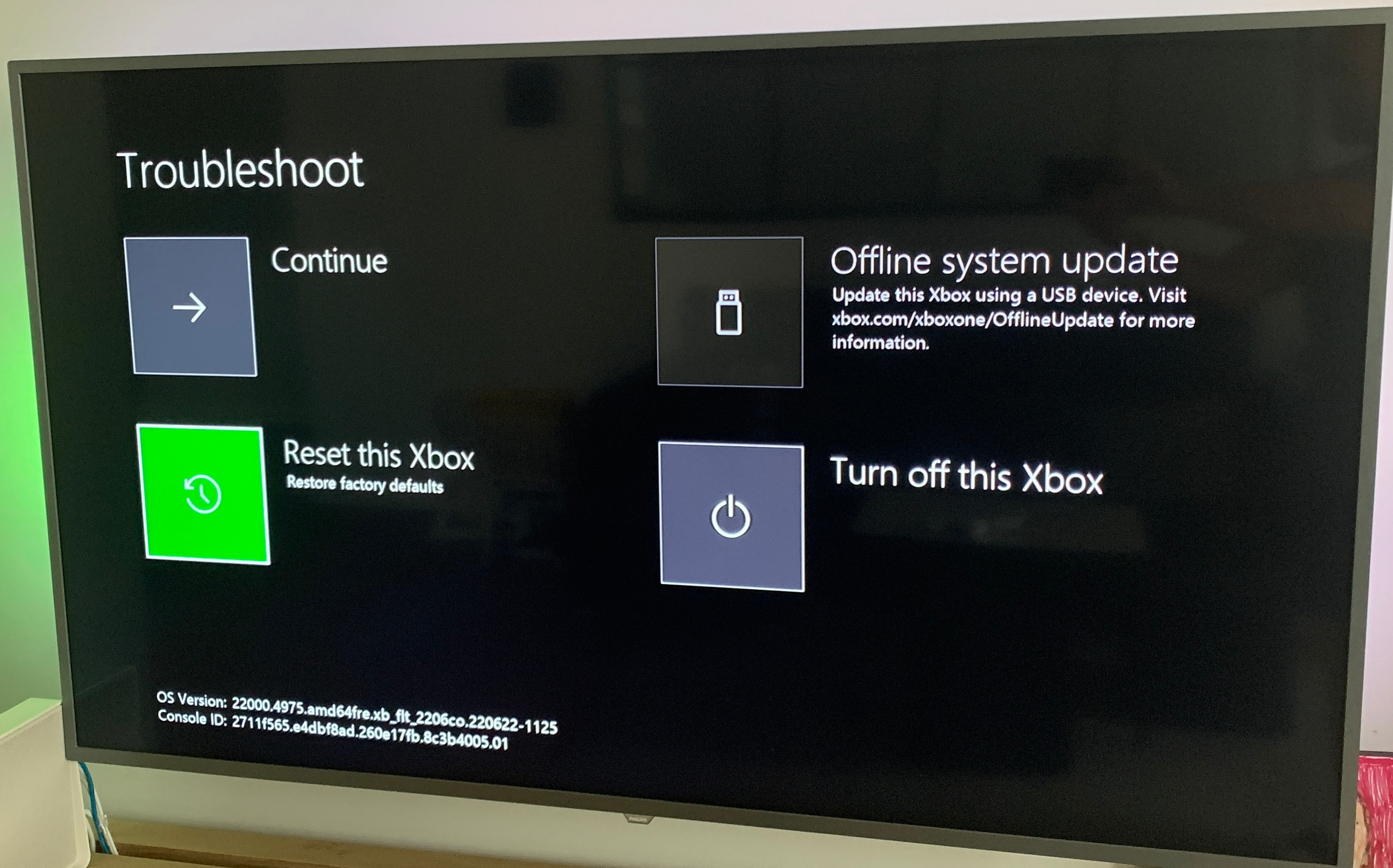 tubería marido Radar Problem with Xbox autoupdate and manual update - can't use my Xbox -  Microsoft Community