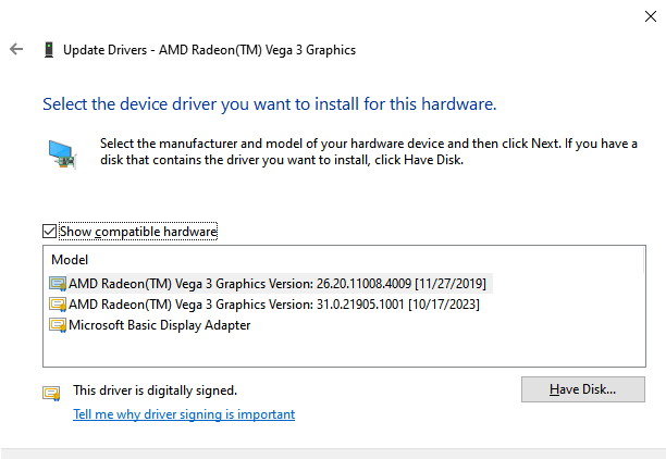 Is t save if I uninstall in the device manager Microsoft Community