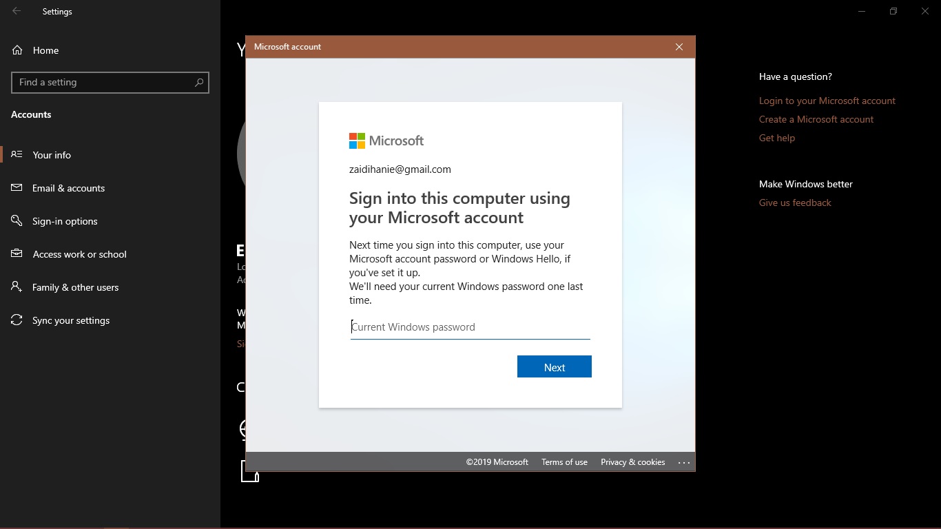 sign into microsoft account - Microsoft Community