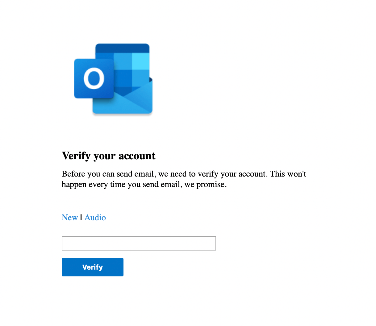 How to verify your  account