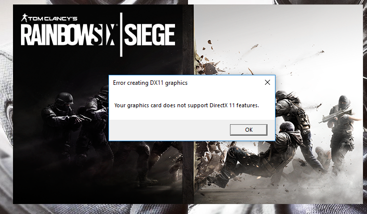 Your graphics. Ошибка Graphics Card not supported. Запуск dx11. При запуске игры просит dx11. Не запускается игра Graphics Error.