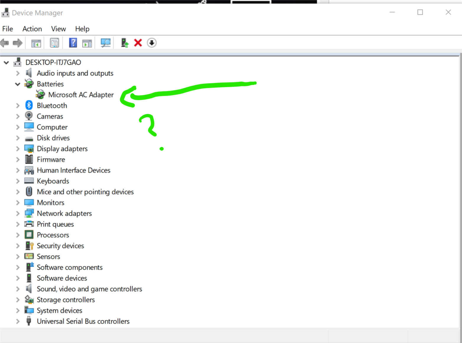 Microsoft surface acpi compliant control method battery что это