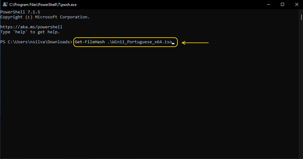 Como Validar A Hash Da ISO Do Windows 11 (V21H2) Através Da.