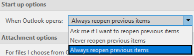 my outlook closed and it closed all the open emails Microsoft