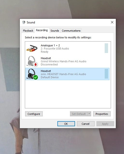 Bluetooth Microphone Not Working Being Detected Microsoft Community