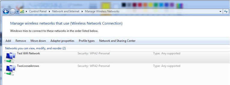 How to Delete a Wifi Network Profile Windows 7 or Vista