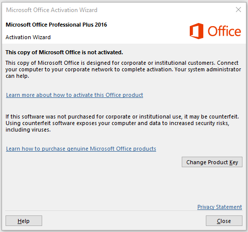 Office 365 shared subscription - product activation failed - Microsoft  Community