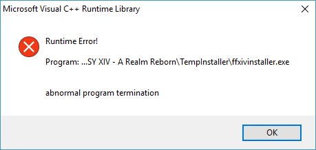Runtime Error Windows 10 Microsoft Community
