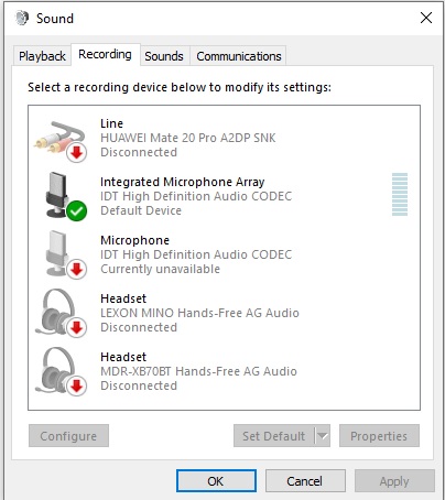 Sony Wh H910n H Ear Headphones Not Recognised As An Audio Device Microsoft Community