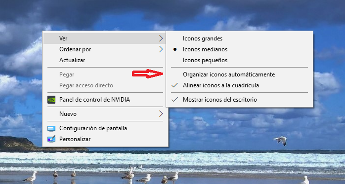 artículo Caramelo Eliminar Windows 10 / No puedo desplazar los iconos del Escritorio. - Microsoft  Community