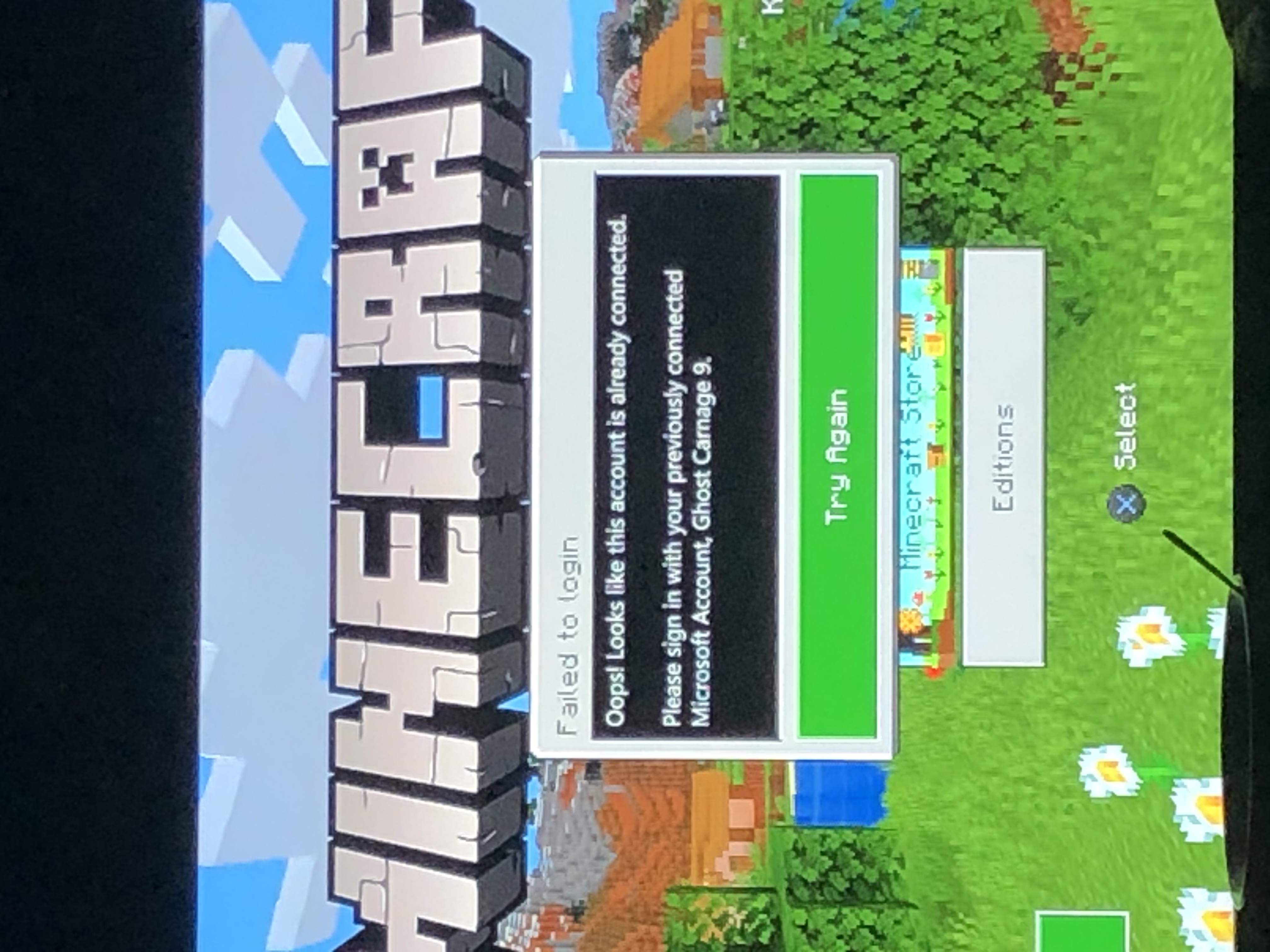 Minecraft bedrock edition ps4 