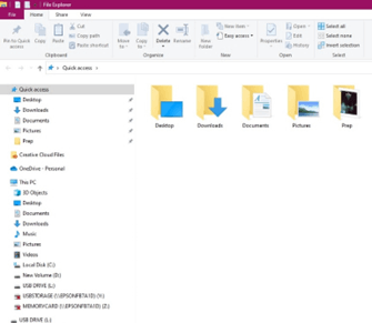 View option on File Explorer - Microsoft Community