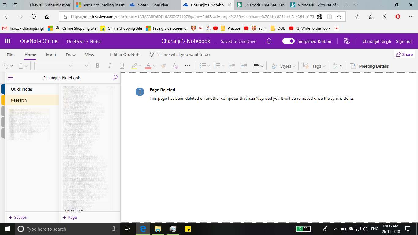 Page Not Loading In Onenote Microsoft Community