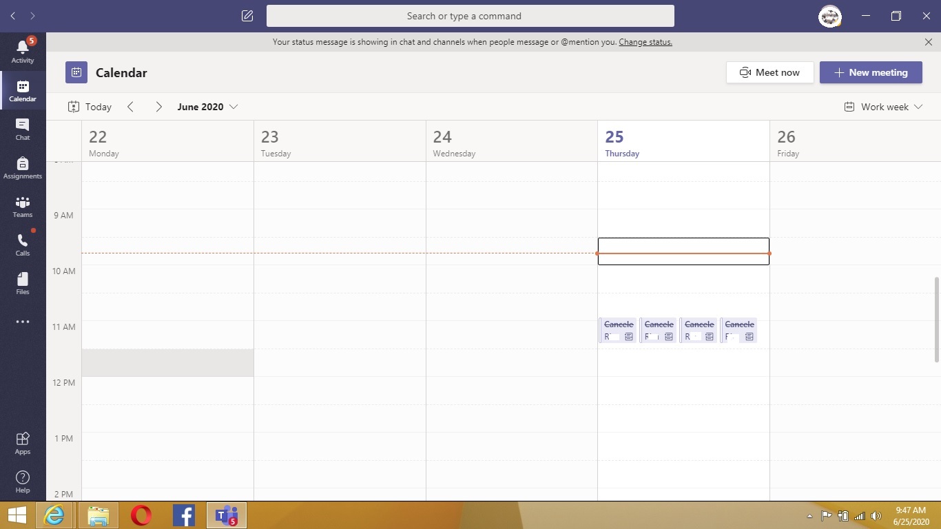 Calendar not loading in Microsoft Teams Windows app Microsoft Community