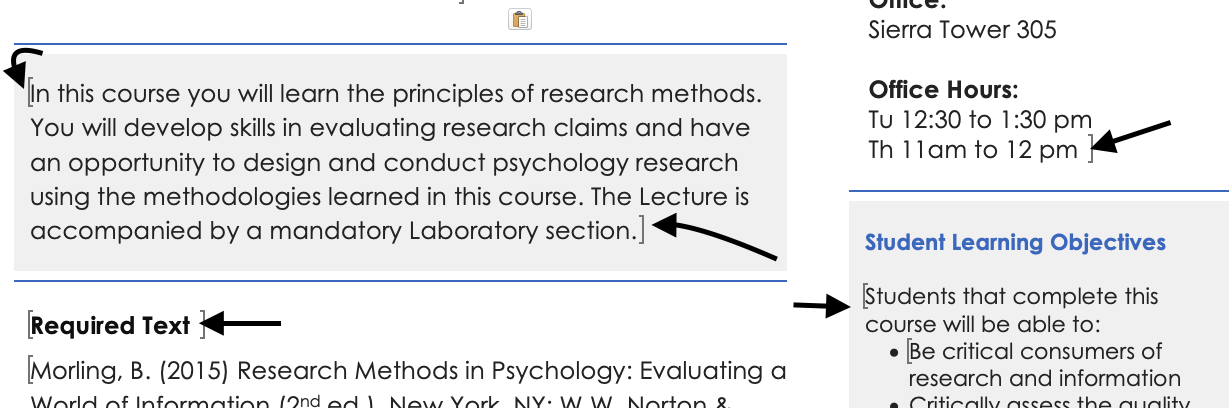 Strange brackets in Word appeared in my document after