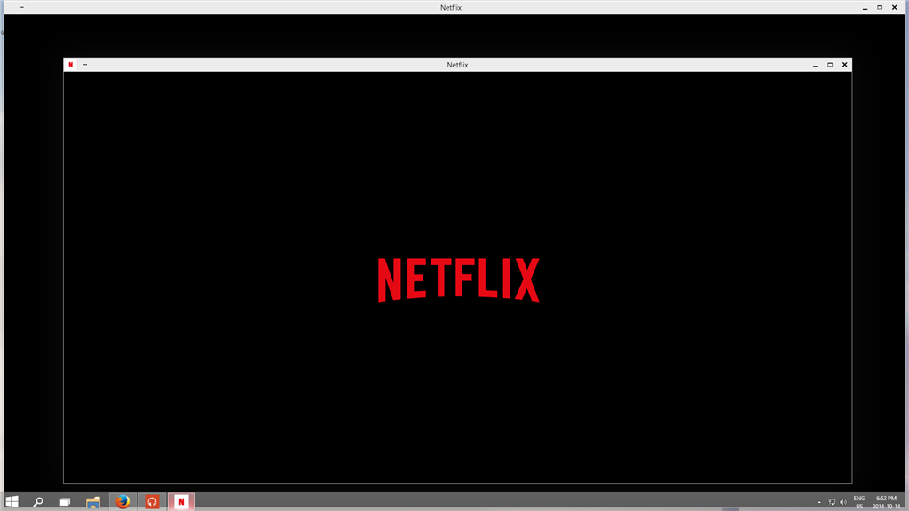 Netflix App Fullscreen External Monitor/TV - Microsoft Community