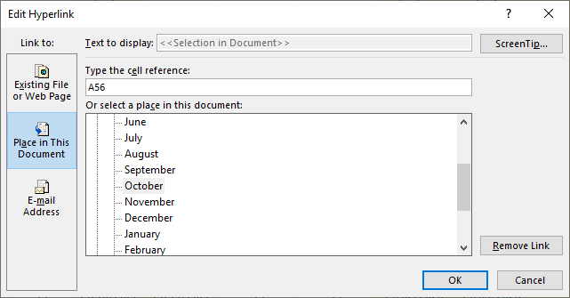 Links To Different Sheets In Workbook - Microsoft Community