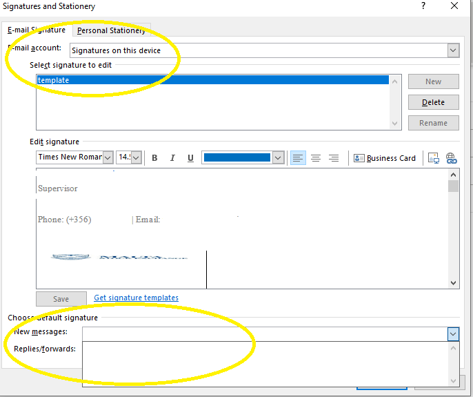 Email signatures - Use Outlook add-in - Add Outlook (client-side)  signatures