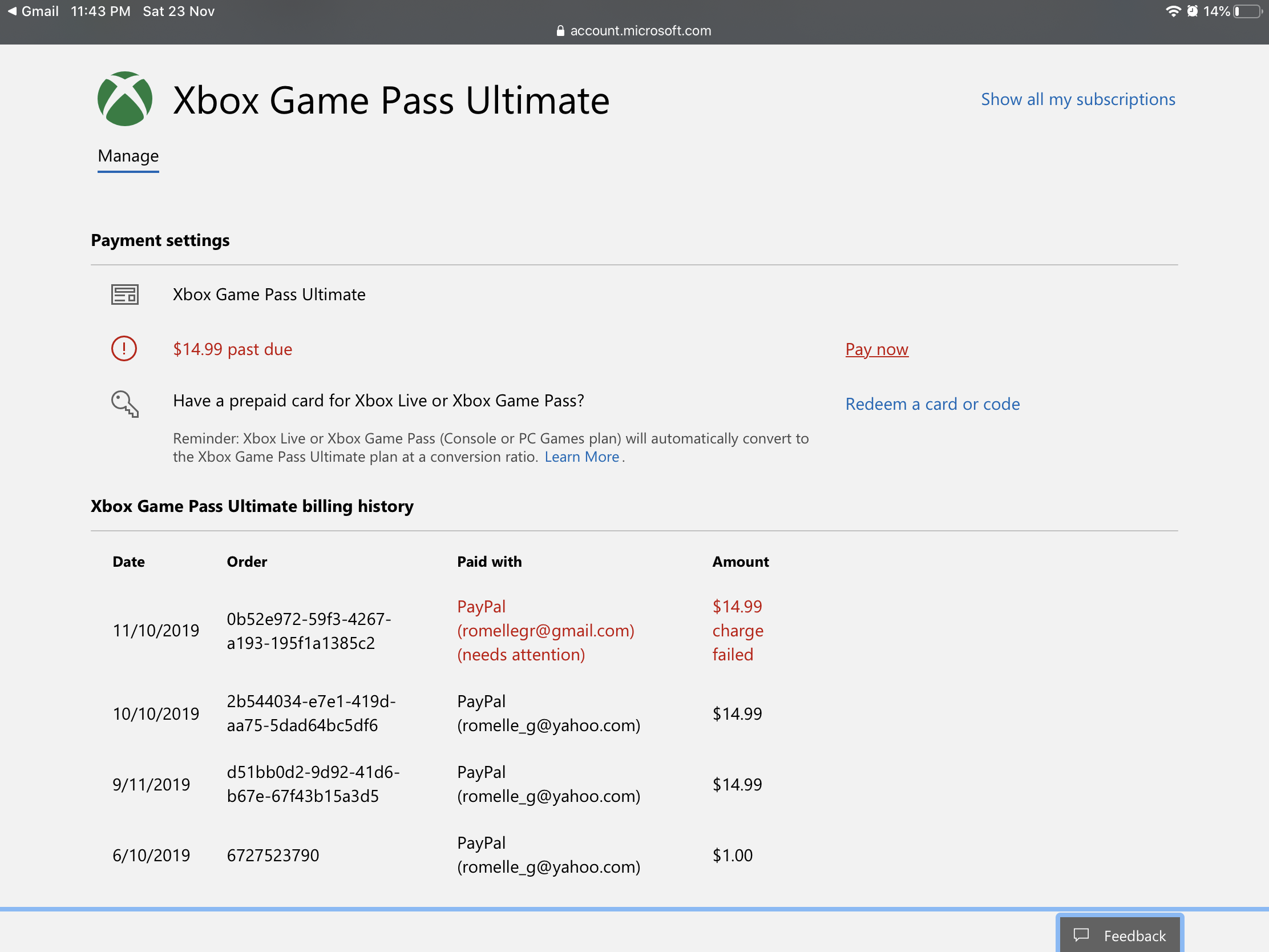 PSA: This Is Your Reminder That Xbox Game Pass' Price Is Rising Tomorrow