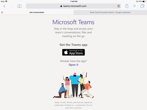 Microsoft Teams On Student Ipads Microsoft Community