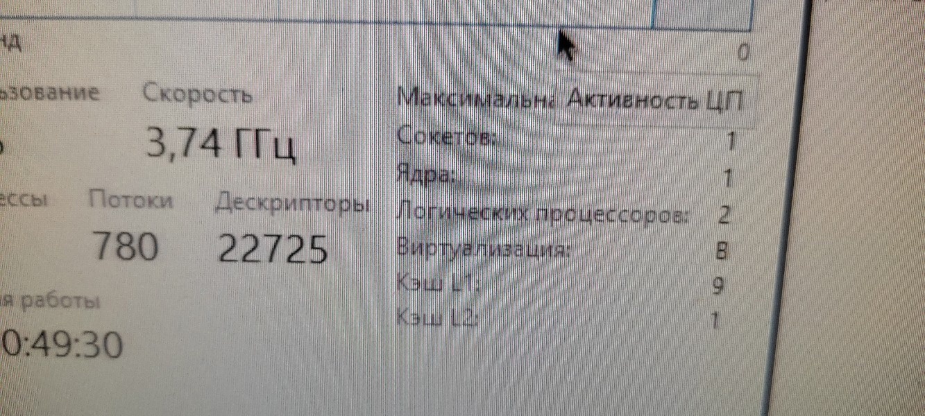 Не работает 1 ядро, как включить? - Сообщество Microsoft