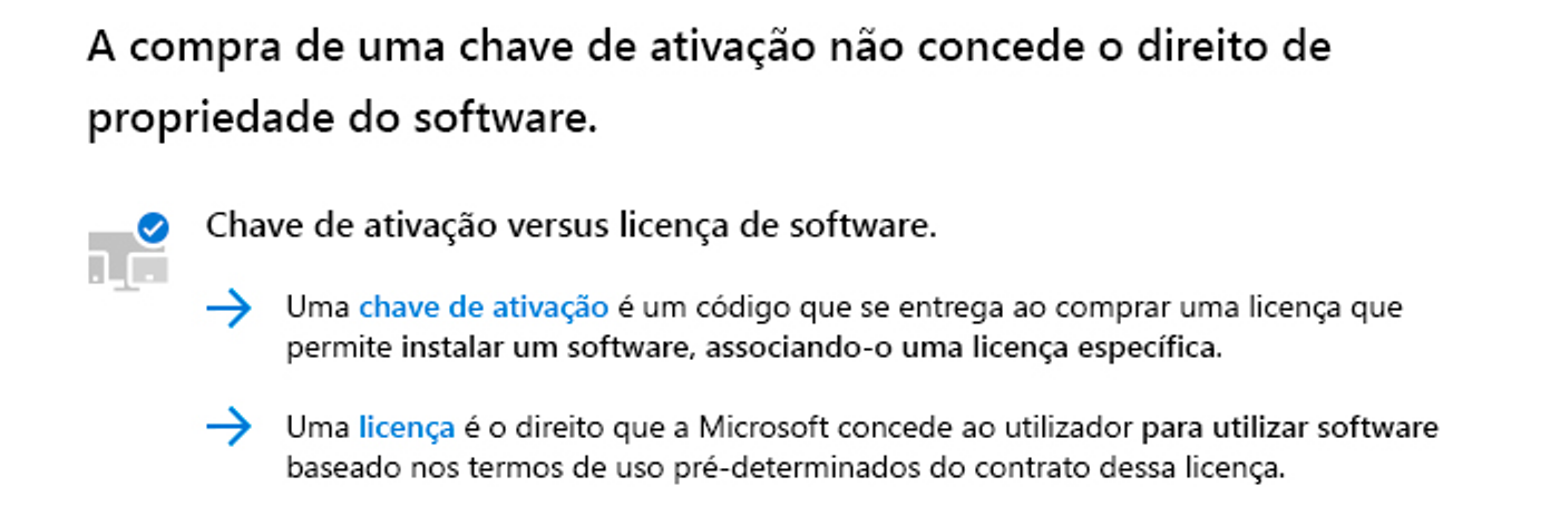 Ativação Windows - Tecnovale Distribuidora