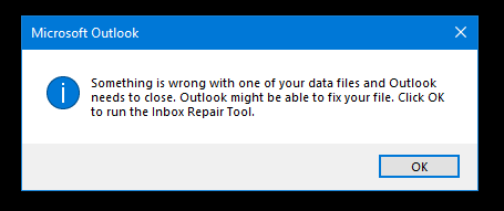 Microsoft Outlook Stuck In Loop