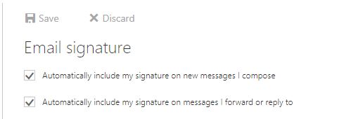 office 365 email signature keeps disappearing