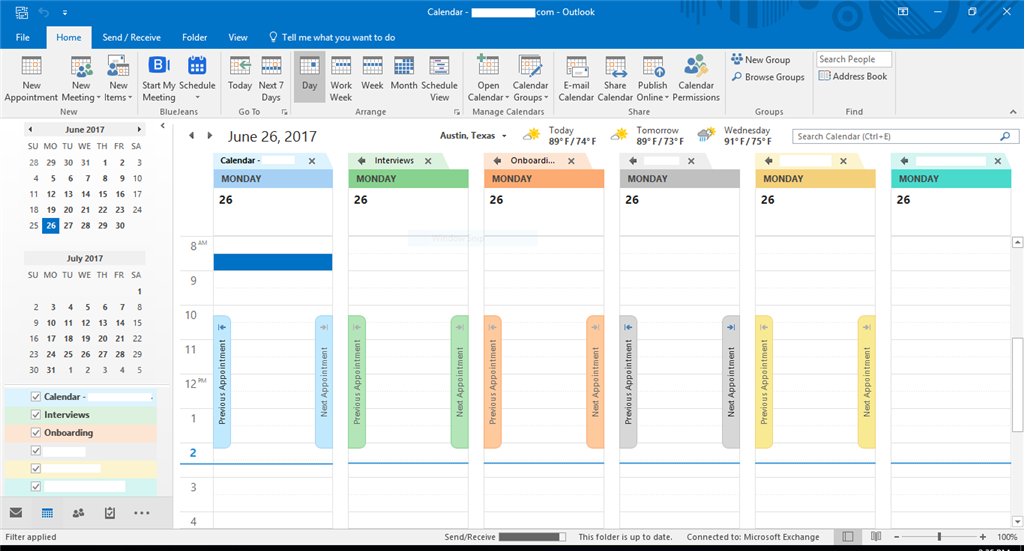 Outlook 365/2016 does not populate calendar Microsoft Community